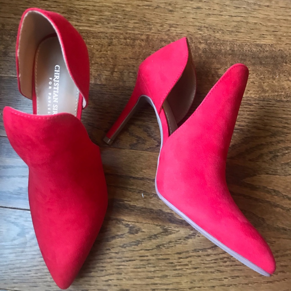 Red booties